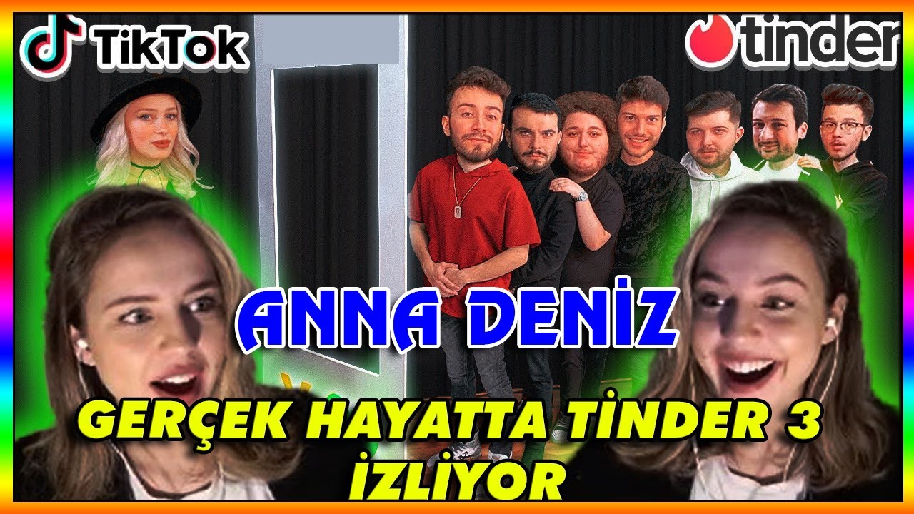 ANNA DENİZ ENES BATUR'UN TINDER 3 VIDEOSUNU IZLIYOR