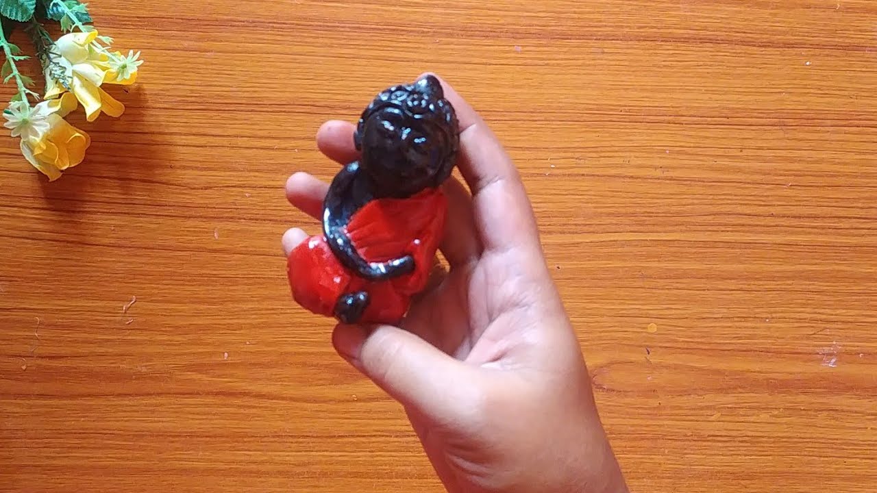 Buddha Statue Making  / Nail Polish bottle Craft Ideas 🥰🥰