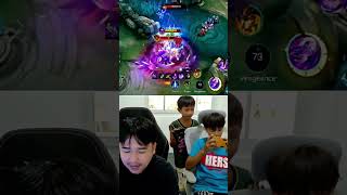 king fear vs strongest thamuz #mobilelegends