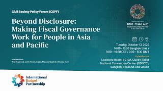 Budget Transparency Is Up 36% in Asia. Why Hasn't Accountability Followed | OBS 2025