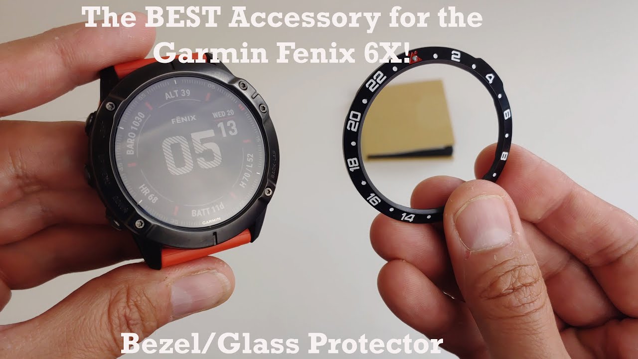 Garmin Fenix 6X Bezel Protector : A Must Have! 
