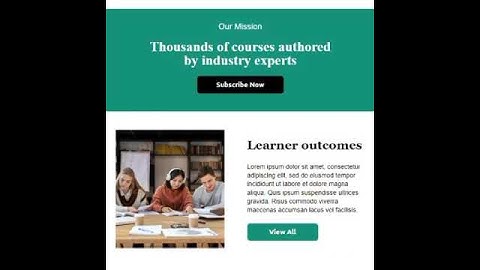 My first best projects of email templating using mjml