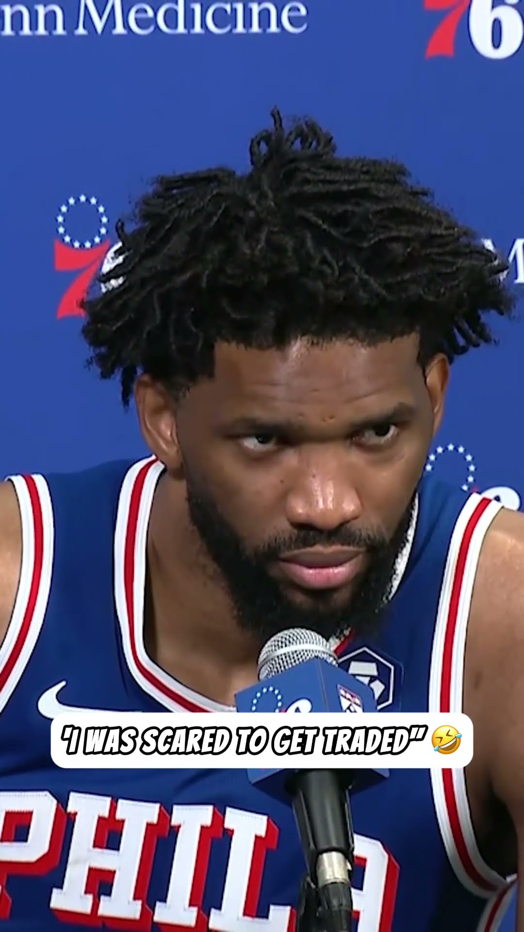 Joel Embiid's response to this question ?