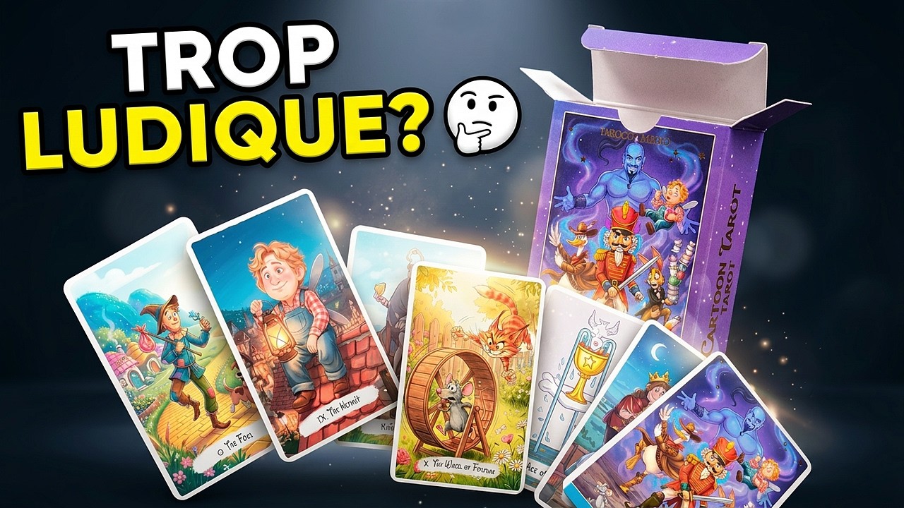 Review Coffrets Tarots & Oracles : Vérités, Secrets & Verdicts Immanquables 1 Esthétique & Équilibré : Que Vaut Vraiment le Cartoon Tarot ? ✨