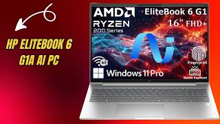 HP EliteBook 6 G1a AI PC Business Laptop – Perfect Laptop Upgrade – REVIEW