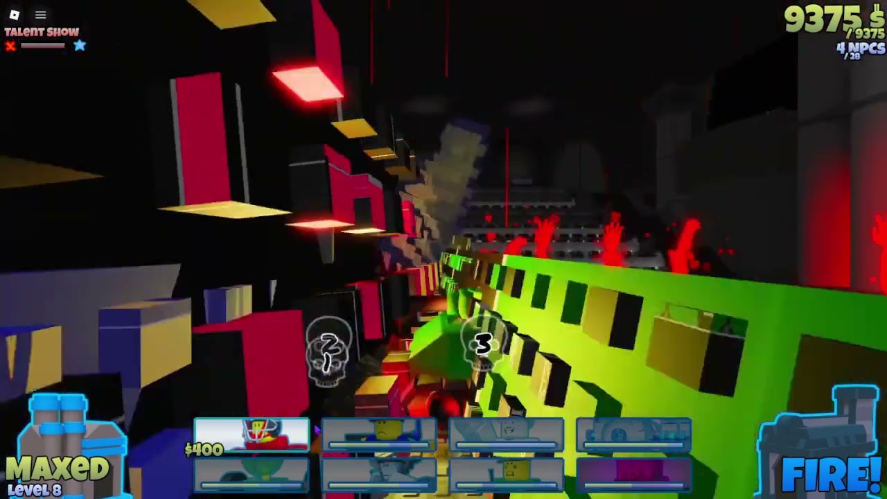 Blackmail But Everyone is Tarnished Wall (The Battle Bricks)