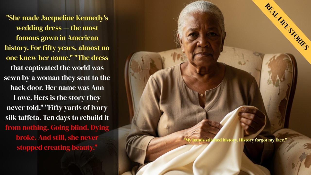 The Dressmaker They Forgotten: Her Hands Stitched History, Her Name Was Erased