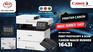 CANON IMAGE RUNNER 16431 MESIN FOTOCOPY HANDAL MULTIFUNGSI (PRINT-SCAN-COPY) screenshot 5