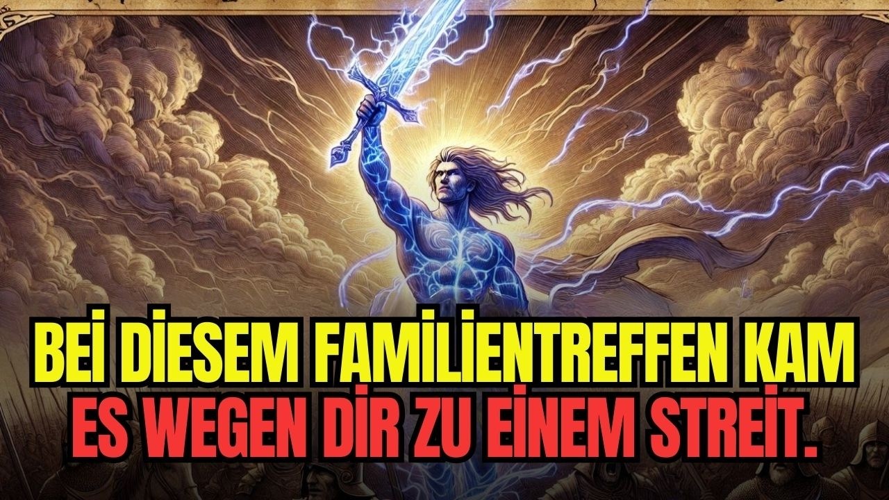 Auserwählte, bei diesem Familientreffen ist wegen euch ein Streit ausgebrochen.