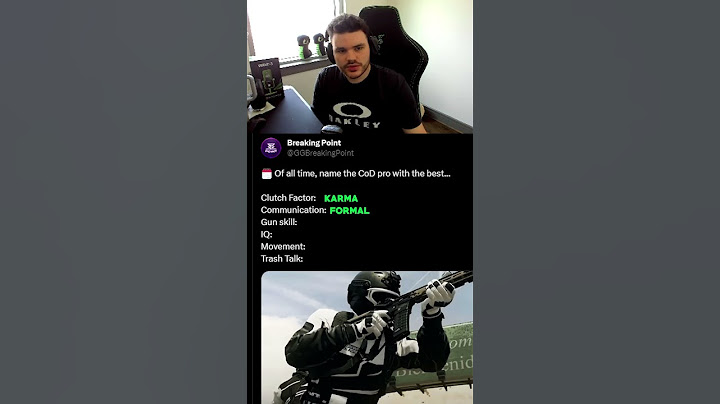 THE BEST CALL OF DUTY PLAYERS OF ALL TIME
