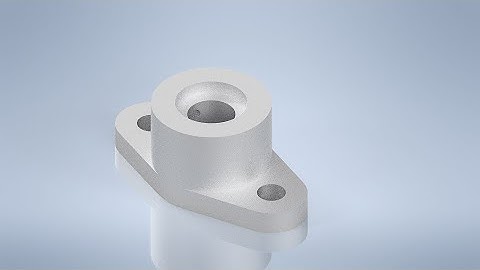 Autodesk Inventor Beginner Exercise 4 Shaft Support