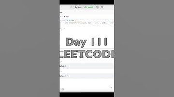 Day 111: LeetCode Problem 1389. - Swift #daily #challenge #swiftui #coding #faang