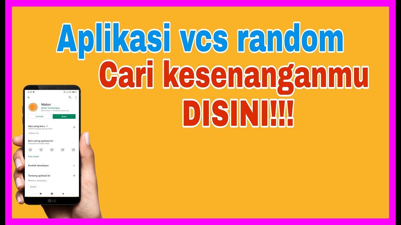 Aplikasi vcz random bikin huuhhhh YouTube