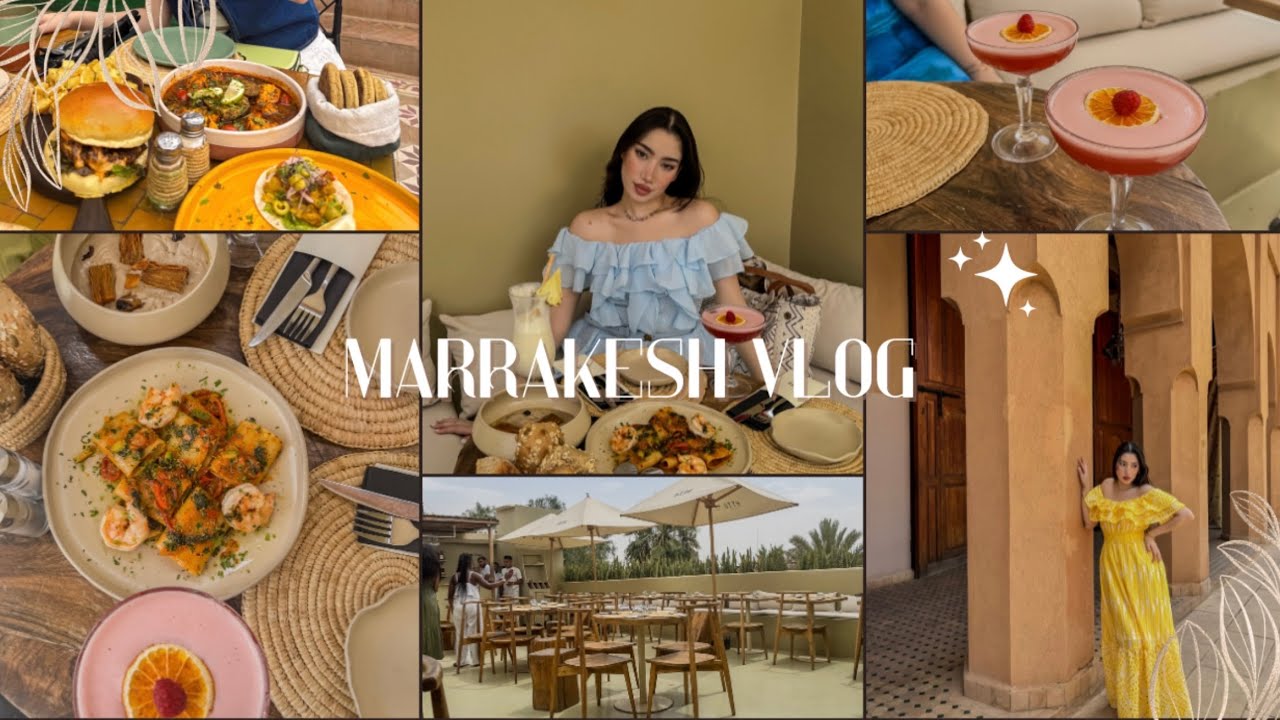*Marrakesh vlog |🇲🇦72 hrs /eating /exploring 💕مراكش فلوق|* 72ساعة\ ✈️ اكل\مطاعم/واجواء * 