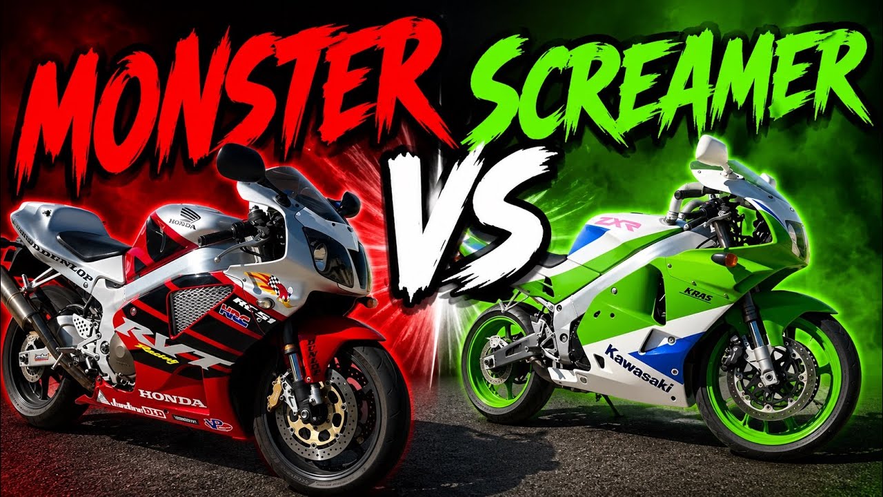 Can the 19,000 RPM Screamer beat the RC51? (ZXR250R vs. Honda