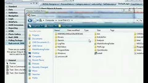 How to Add Telerik Controls to VS 2008