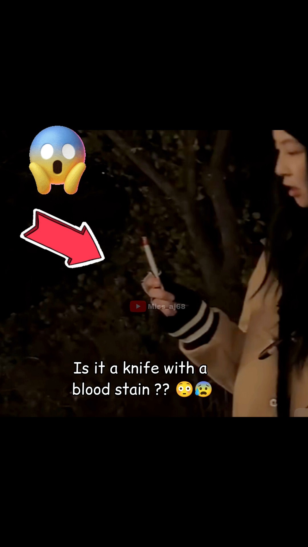 Jennie with a knife having Bl*od stains?!???‍? #jennie #ytshorts #fypviralシ @jennierubyjane