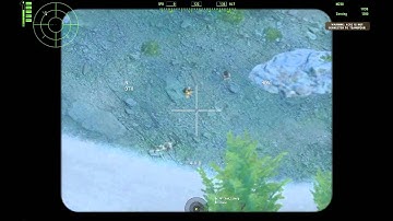 ARMA2 Apache AH-64 & A10 footage compilation