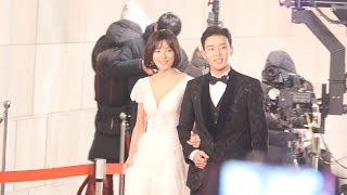 191231 KBS 연기대상 레드카펫 최윤소 설정환 4K 직캠 by ace