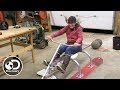 Building a Homemade 3-Ski Sled | Alaska: The Last Frontier Building a Homemade 3-Ski Sled | Alaska: The Last Frontier