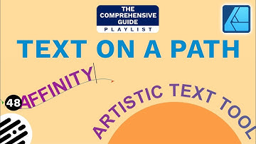 Affinity Designer Tutorial: Text on a Path