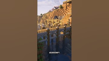 Simple Bridge and Staircase #minecraft #shorts