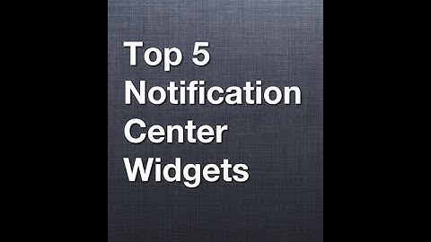 Top 5 iOS 8 Widgets for a Better Notification Center