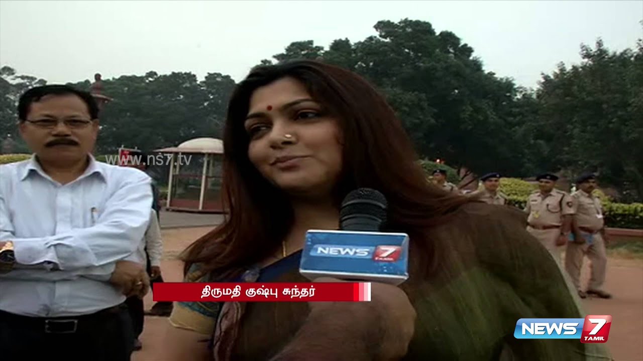 Khushboo about Factional feud in TN Congress | Exclusive | News7 Tamil