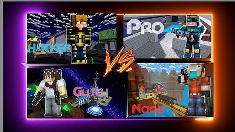 Pixel Gun 3D/Vs Noob, Pro, hacker,Glitch The Best Montage