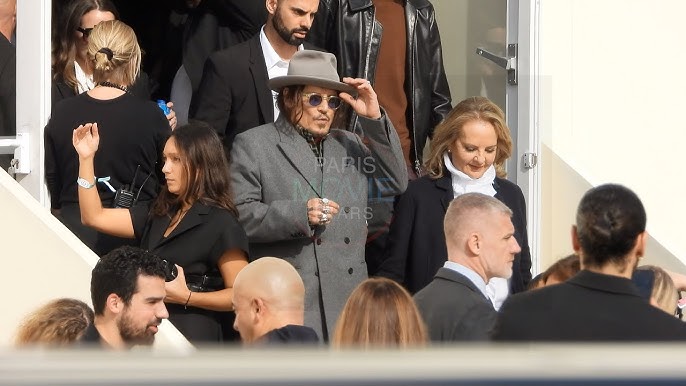 Johnny Depp @ PARIS FASHION WEEK 2025 SHOW DIOR #dior