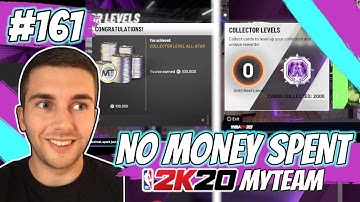 NBA 2K20 MYTEAM HITTING THE 2000 CARD COLLECTOR LEVEL REWARD!! | NO MONEY SPENT EPISODE #161