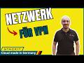 Hub and Spoke Netzwerkarchitektur (für VPN) in der STACKIT Cloud