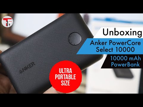 Video: Hold Enhetene Ladet Mens Du Er På Farten Med Denne Anker PowerCore 10000 For 24.99