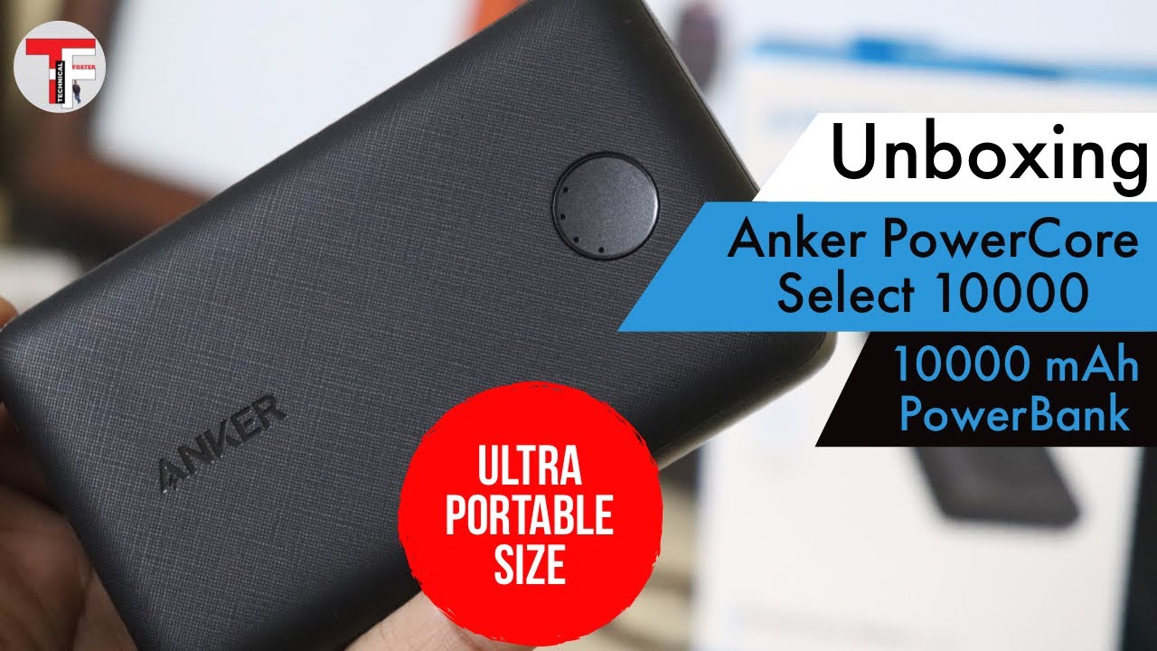 Anker PowerCore Select 10K mAh Portable Power Bank