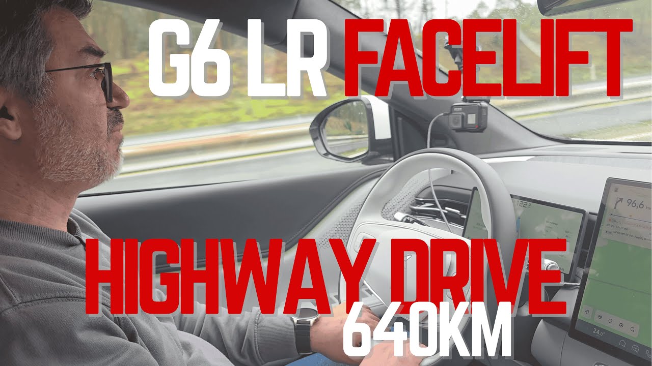 Обновленный XPeng G6 LR: тест на семейном шоссе (640 км).