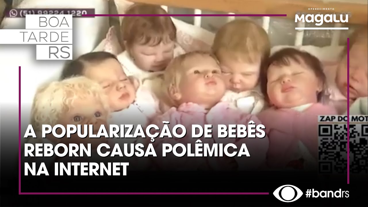 POLÊMICA! Bebê reborn é hobby e membro da família