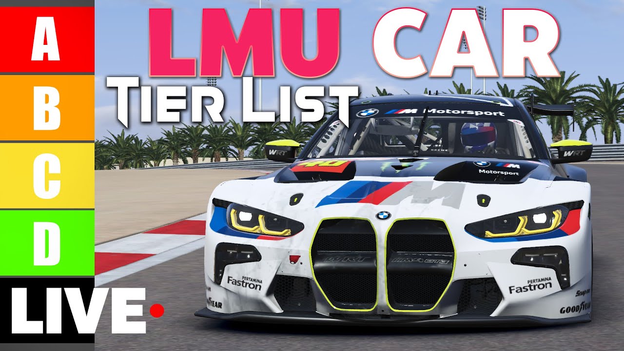 Lmu Driver Ranking LMU Car Tier List Which LMGT3 is The BEST? - YouTube