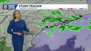Scattered showers and patchy fog