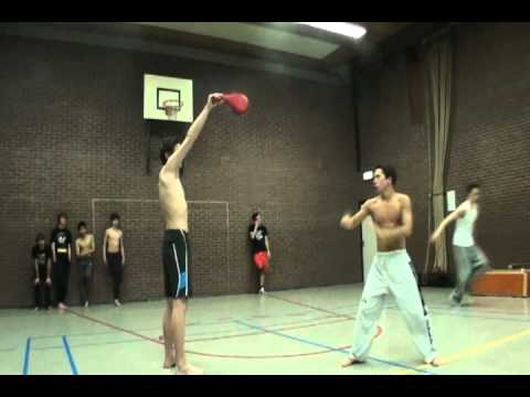 Taekwondo 540 kick