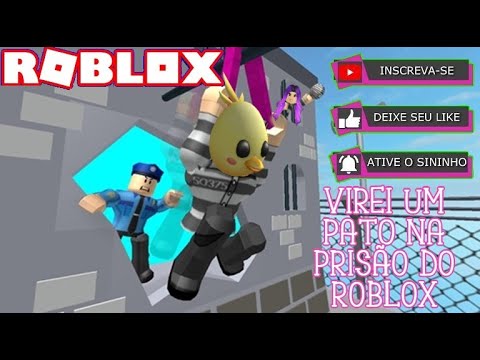 Roblox Virei Um Pato Na Prisao Do Roblox Novo Escape Da Prisao Obby Emyfortgirl Youtube - roblox games escape da prisao