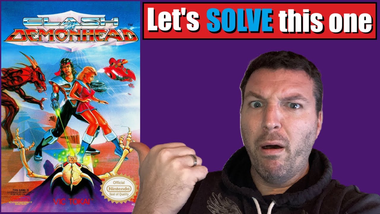 How to beat CLASH AT DEMONHEAD NES walkthrough complete