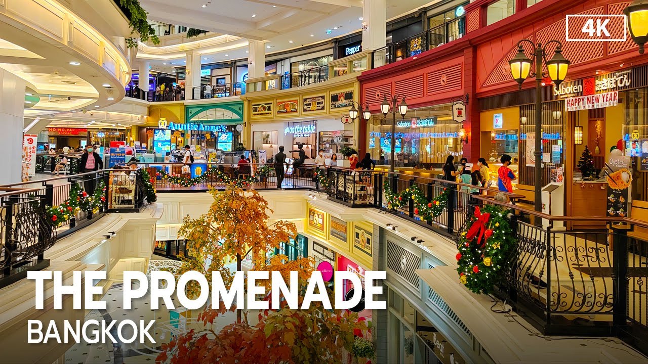 Walkthrough of THE PROMENADE Shopping mall Bangkok 2023 [4K] YouTube