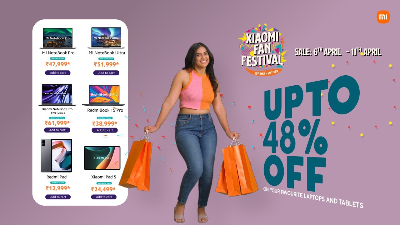 Incredible tech deals alert! 🤯  | Xiaomi Fan Festival