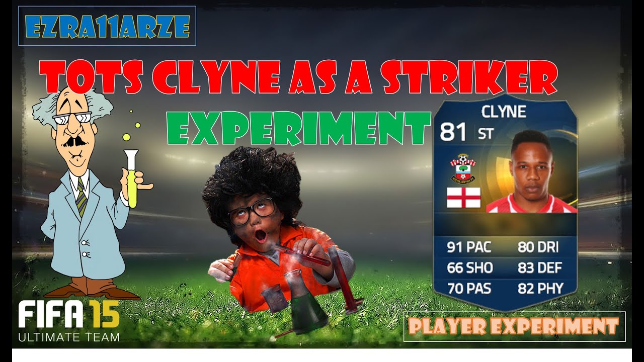 FIFA 15 ULTIMATE TEAM| TOTS CLYNE AT STRIKER EXPERIMENT...