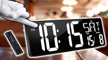 LED Clock Unboxing | BIG & Bright | ASMR