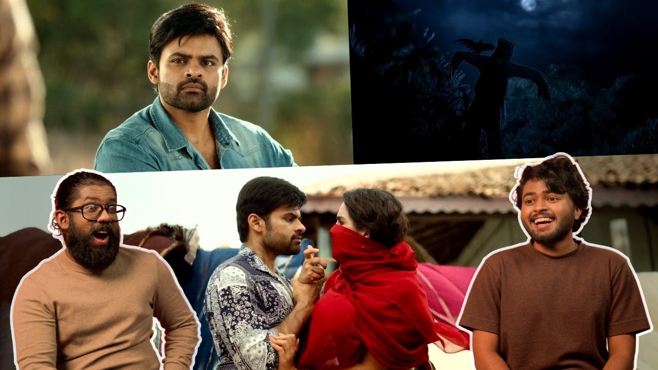 Virupaksha HORROR INTRO Scene Reaction | Sai Dharam Tej | Samyuktha | Part 1