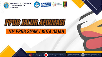 TUTORIAL PENDAFTARAN PPDB ONLINE JALUR AFIRMASI