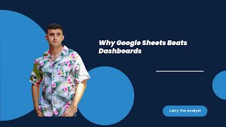 Celebrity Why Google Sheets Beats Dashboards | The Secret Weapon for Marketing Analytics Profile