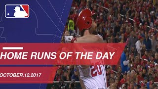 Check out all the homers from NLDS Game 5: 10/12/17