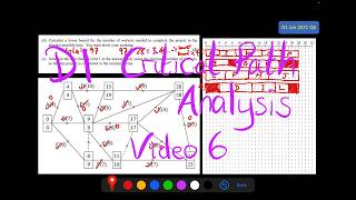 Decision 1 - Critical Path Analysis - Video 6